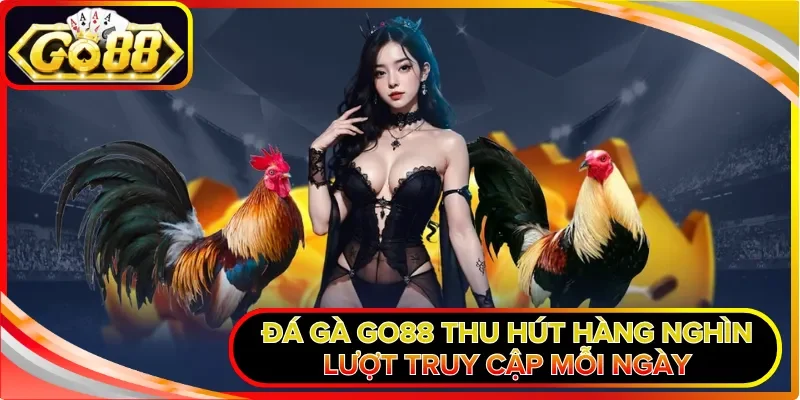 Đá gà GO88 thu hút hàng nghìn lượt truy cập mỗi ngày